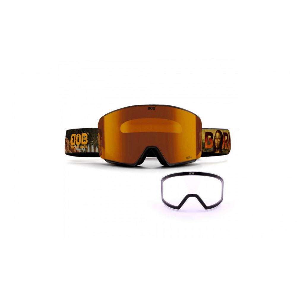 BOB GOGGLE Clasical Street plus extra lens S1 Μάσκες